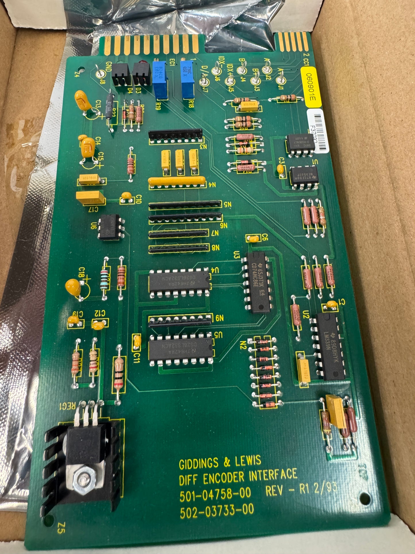 Danaher Motion Differential Encoder Interface Module M-1008-0342