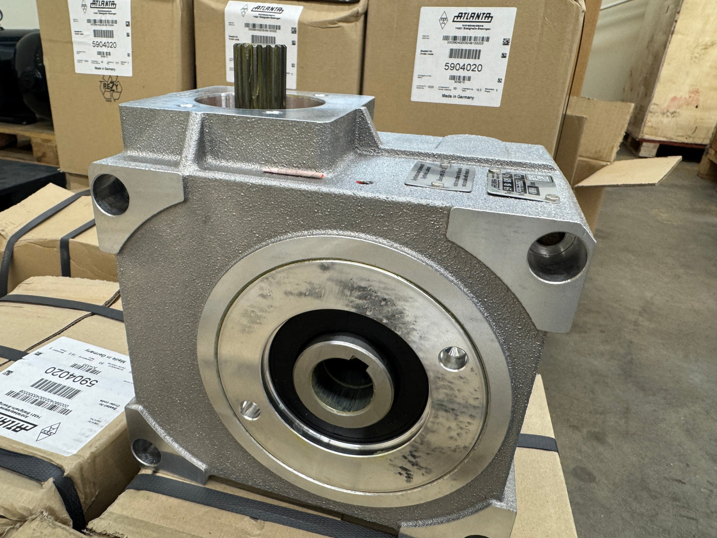 Atlanta Antriebssysteme E-Servo Worm Gear Reducer 59 04 020