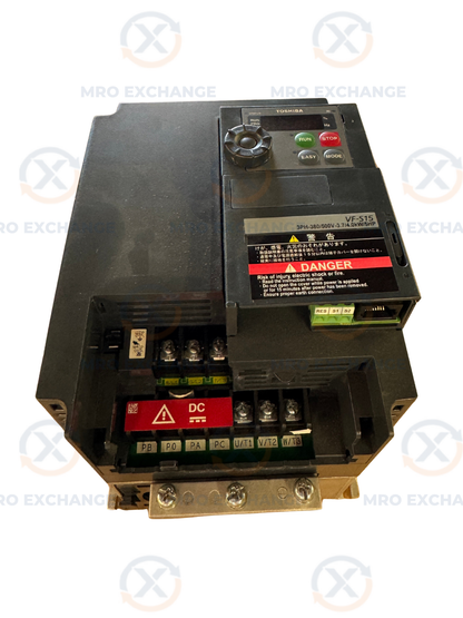 Toshiba VFS15-4037PL-W1 Variable Frequency Drive 380/500V 3-Phase Untested Surplus
