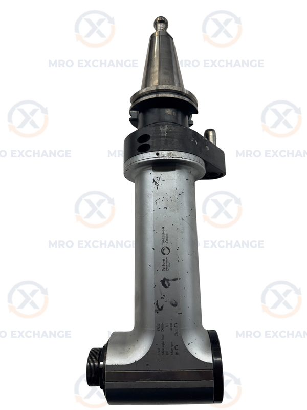 Alberti T90-3.5 Right Angle Head CAT40 ER32 Collet Output 4000 RPM Max 1:1 Ratio Radial