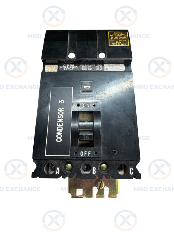 Square D FA36070 I-Line Circuit Breaker 600V