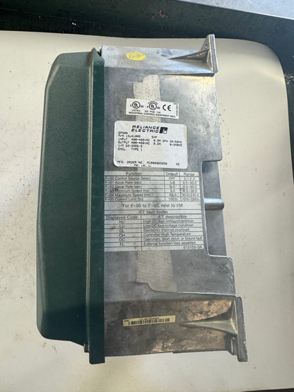 Reliance Electric VFD SP500 / 1SU41005 - 5 HP Variable RPM