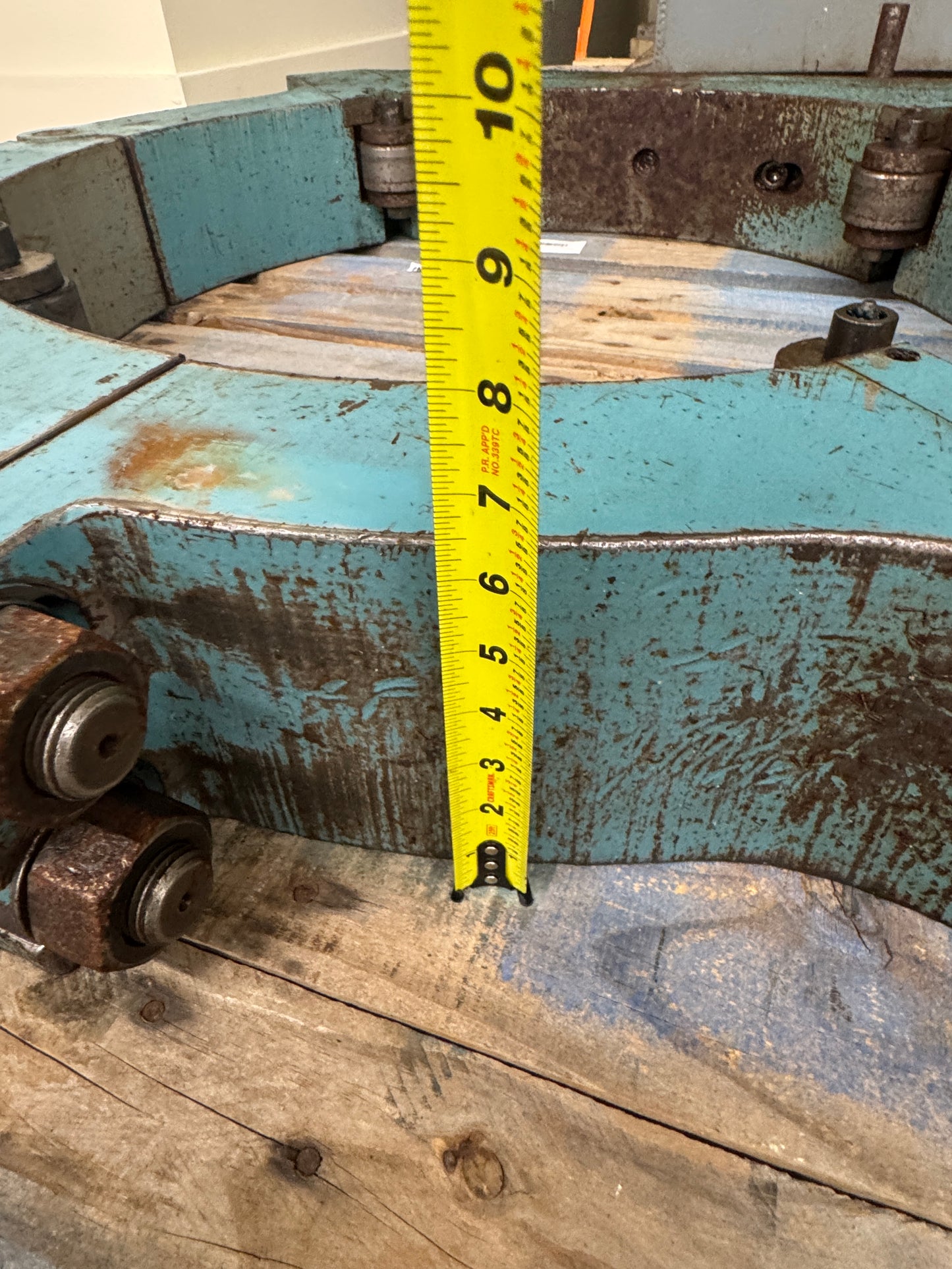 Large Lathe Steady Rest | Approx. 30 in. Bore Inside Diameter