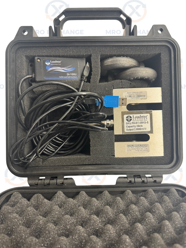 Loadstar Sensors RAS1-05KS-S S-Beam Load Cell Kit 5000 lb Capacity 16-Bit