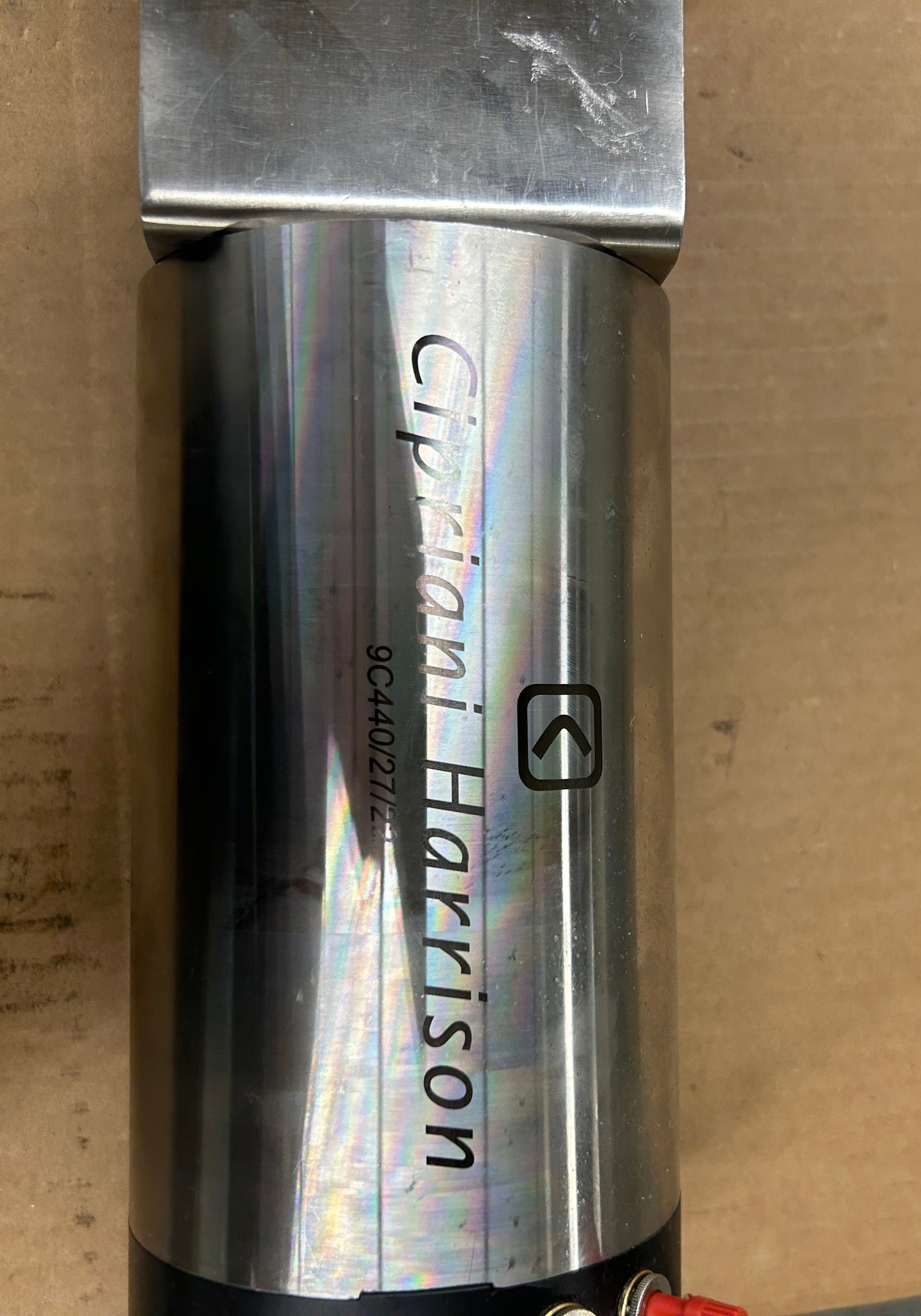 Cipriani Harrison Sanitary Pneumatic Butterfly Valve 4" AISI 316L 38/22 4 In. Sanitary Tri-Clamp
