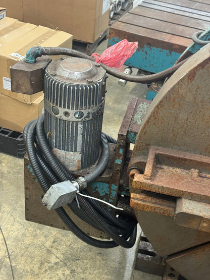 W.B. Knight Machinery Company Powered Rotary Table Serial 51111