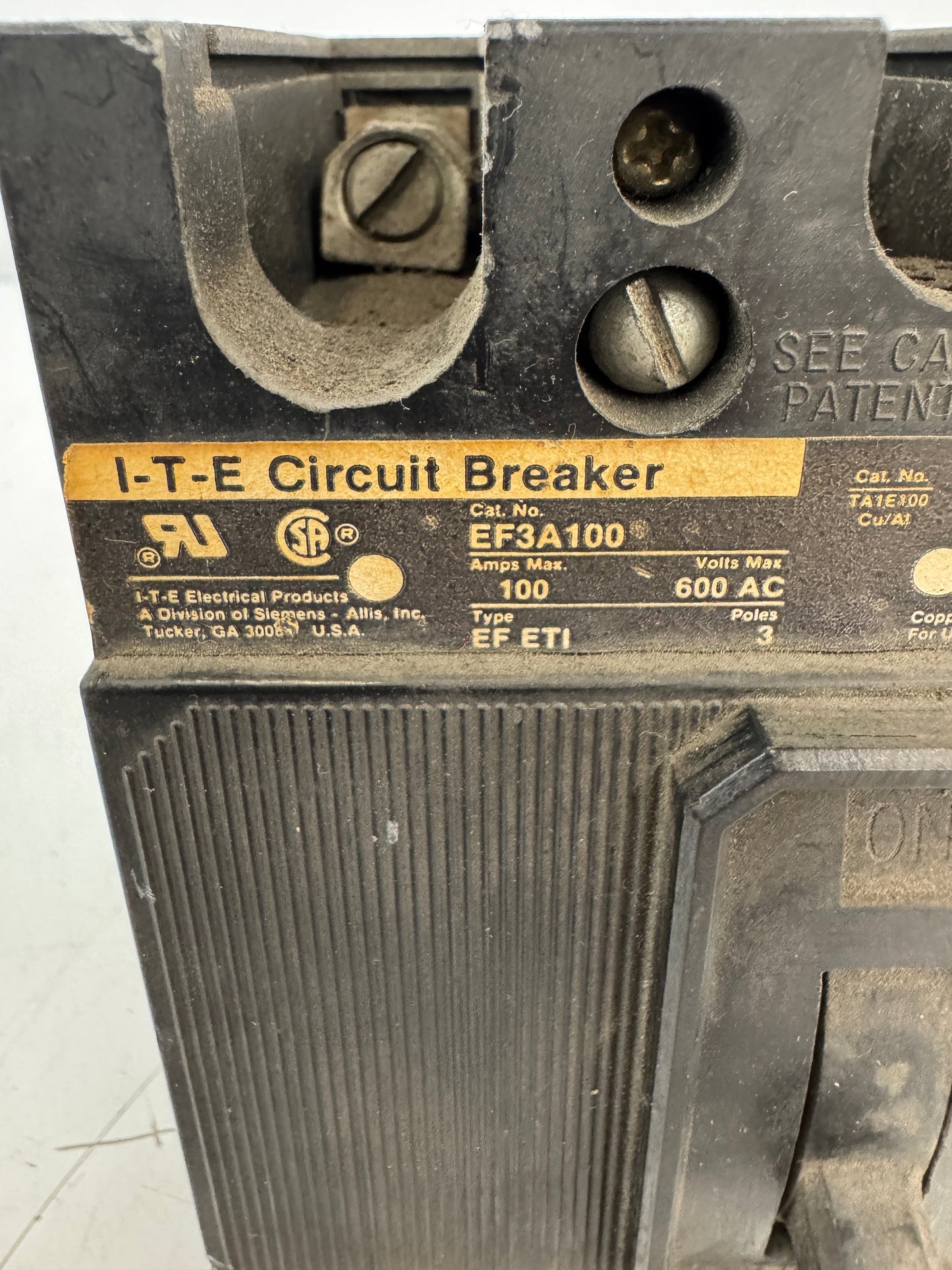 Mitsubishi Electric Corp. No-Fuse Molded Case Circuit Breaker NF50-CS AC 600V