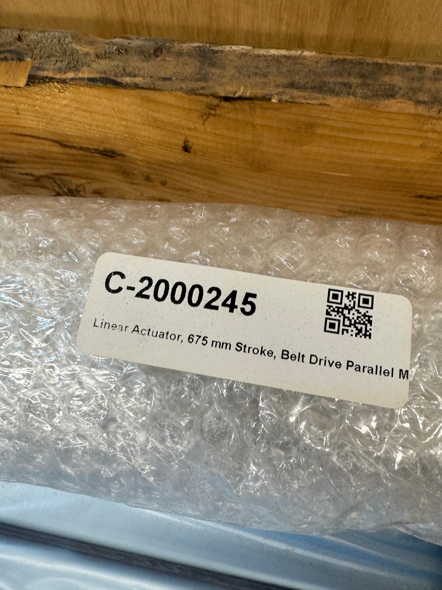 Thomson Belt Drive Linear Actuator C-2000245