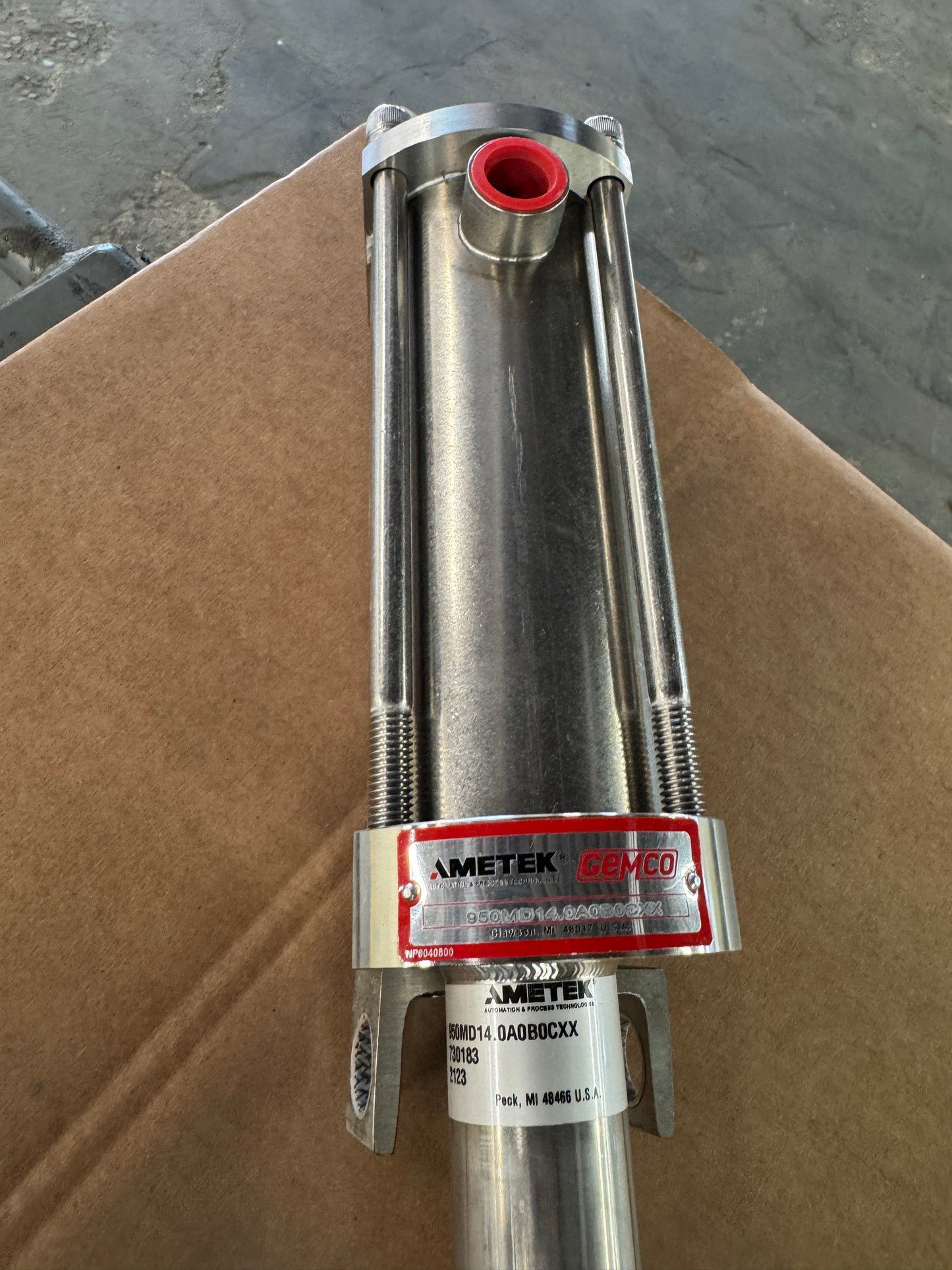 Ametek Gemco Linear Displacement Transducer 950MD14.0A0B0CXX