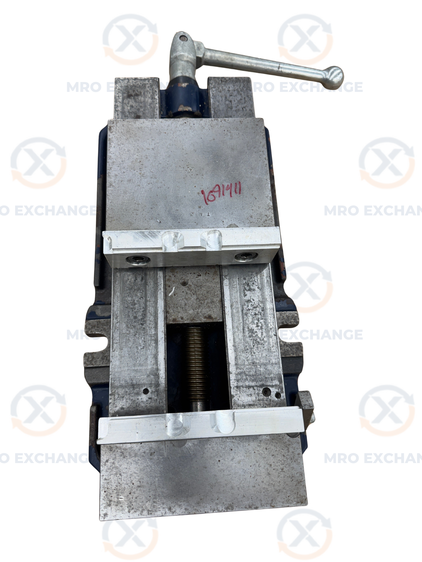 TE-CO Mfg Machine Vise PWS-6900 | 6 In. Jaw Width, 9 In. Jaw Opening m00840