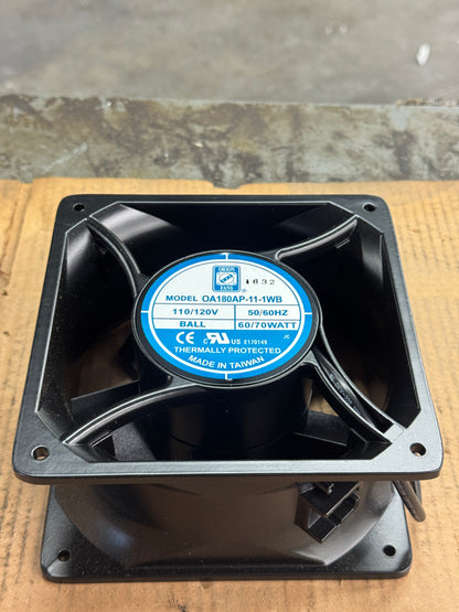 Orion Fans OA180AP-11-1WB Axial Cooling Fan 110/120V Appears Unused