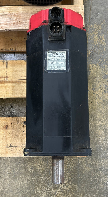 Fanuc (GE Fanuc) AC Servo Motor A06B-0151-B075#7008 - 3 kW 1200 RPM