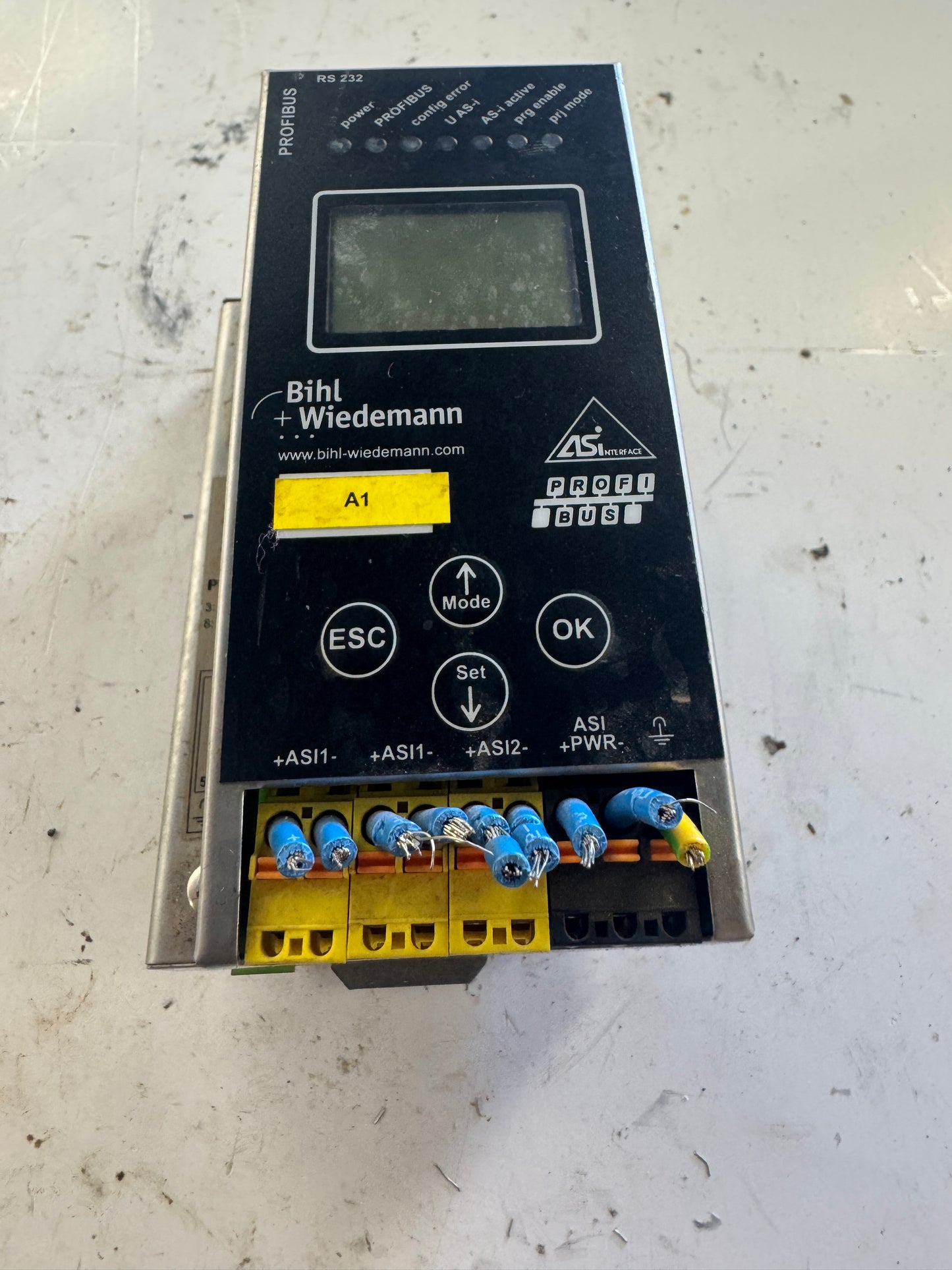 Bihl+Wiedemann AS-i PROFIBUS Gateway BWU1569 30V AS-i