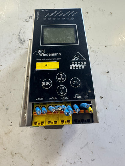 Bihl+Wiedemann AS-i PROFIBUS Gateway BWU1569 30V AS-i