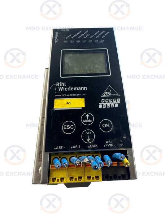Bihl+Wiedemann AS-i PROFIBUS Gateway BWU1569 30V AS-i