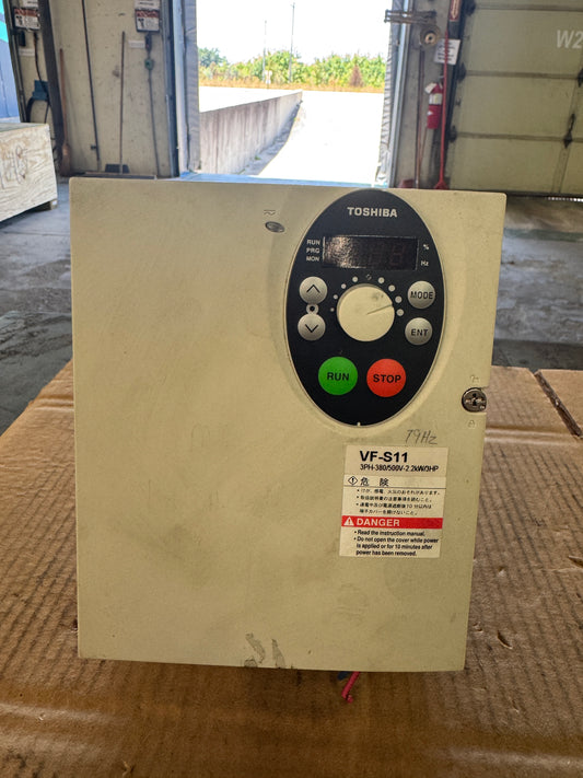 Toshiba VFD VFS11-4022PL-WN - 3 HP Variable RPM