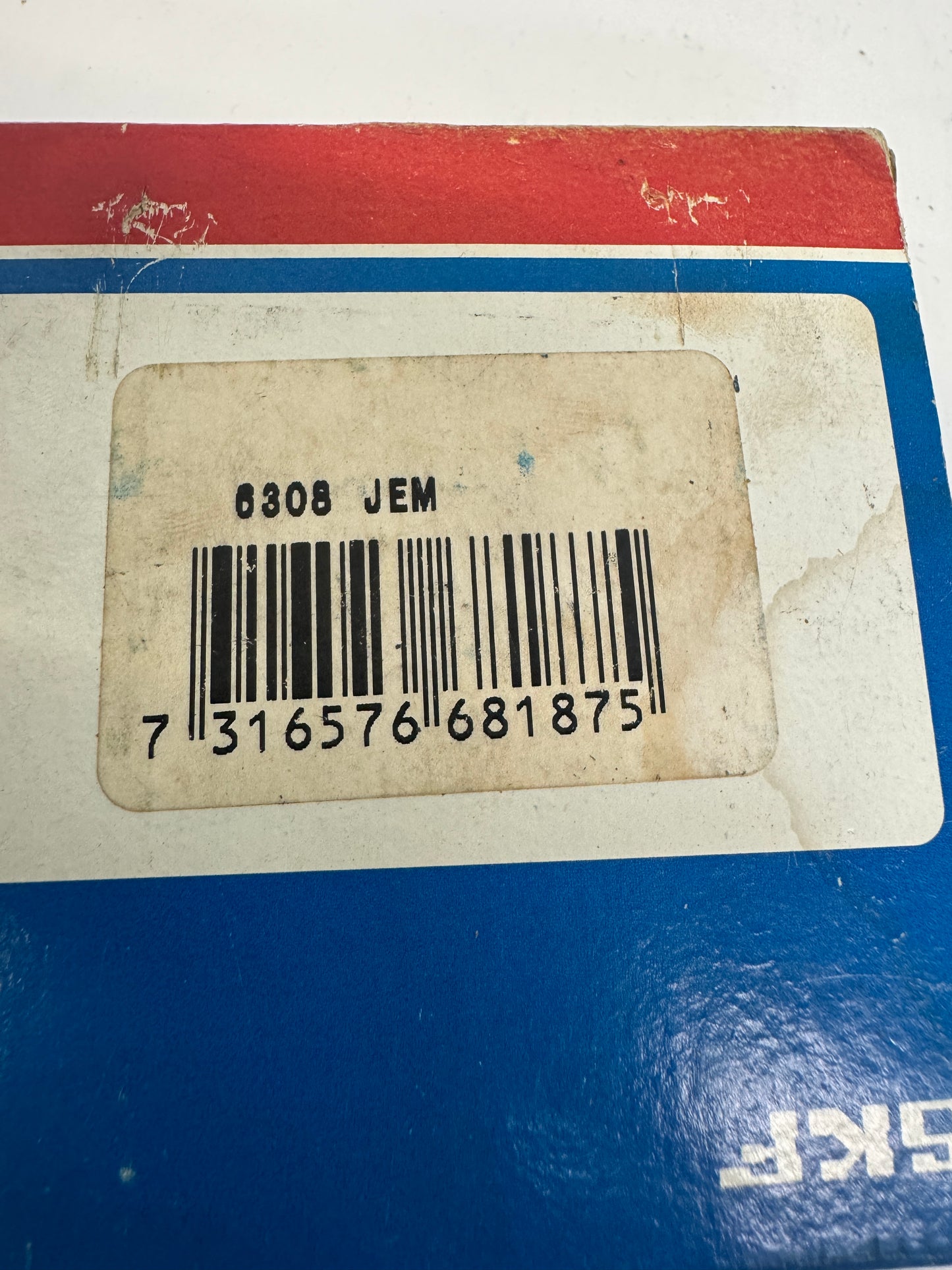 SKF Deep Groove Ball Bearing 6308 JEM 40 x 90 x 23 mm