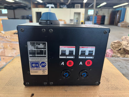 E+I Engineering IMPB-T-V2-2.A.30A.2P-2.C Busway Tap Off Unit 208/120V Untested Surplus 01750