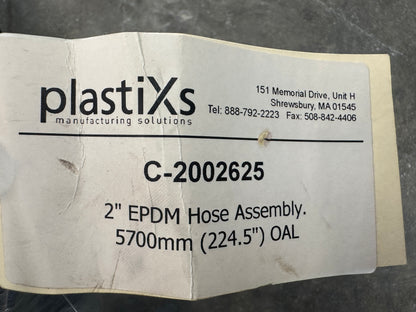 Alfagomma EPDM Hose Assembly C200625 2 In. Type C Camlock 150 PSI