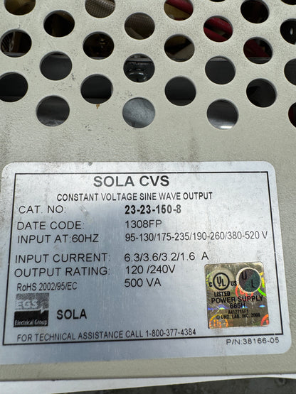SolaHD Power Conditioner CVS 23-23-150-8