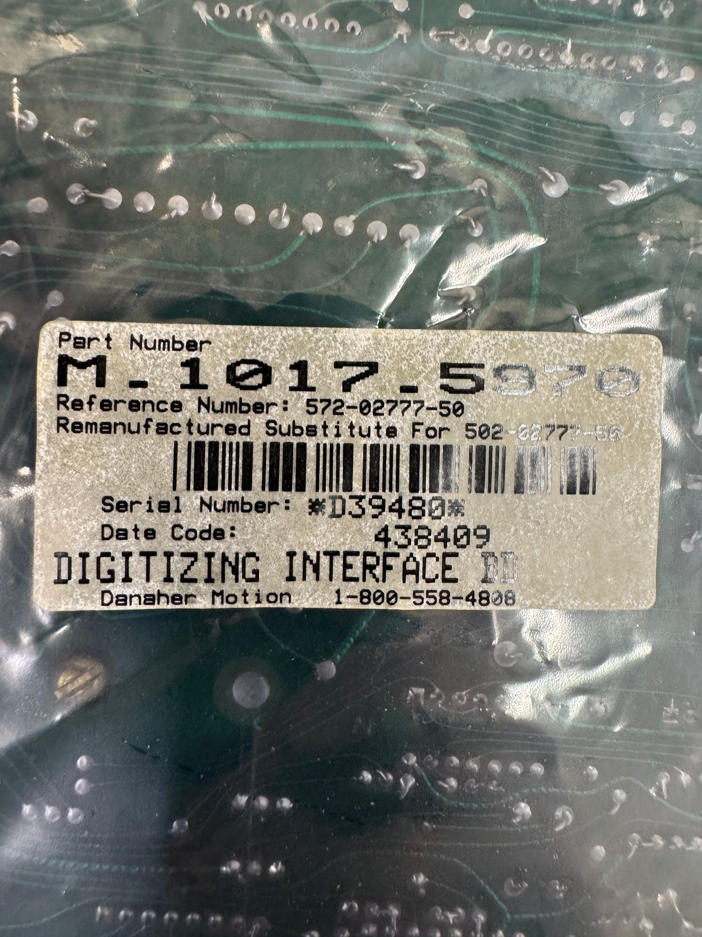Danaher Motion I/O Module M-1017-5970