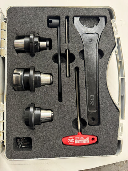 Eppinger Live Tool Collet Chuck Adapter Kit PRECI-FLEX 32 | ER32 Collet System | Orientation: Axial