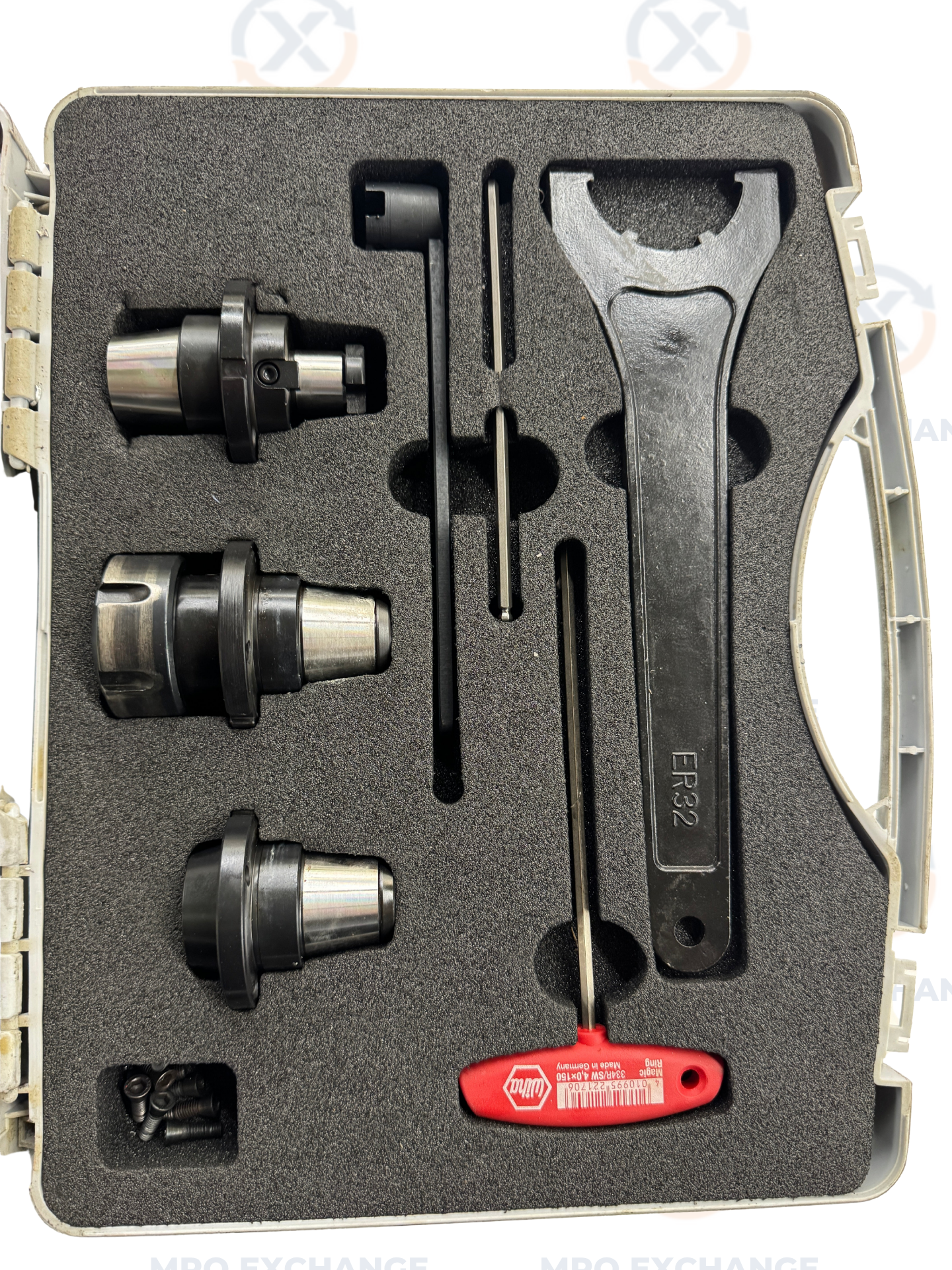 Eppinger Live Tool Collet Chuck Adapter Kit Preci-Flex 32 | ER32 Collet System | Orientation: Axial