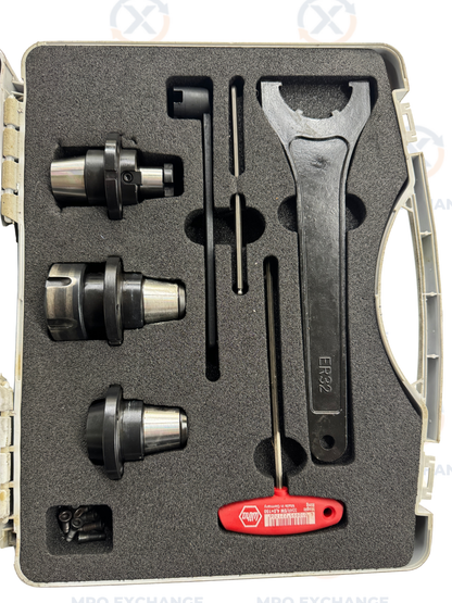 Eppinger Live Tool Collet Chuck Adapter Kit Preci-Flex 32 | ER32 Collet System | Orientation: Axial