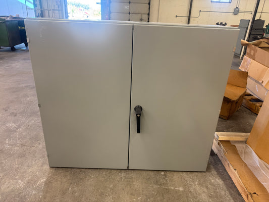 Saginaw Control & Engineering Two Door Wall Mount Enclosure SCE-424812WFLP