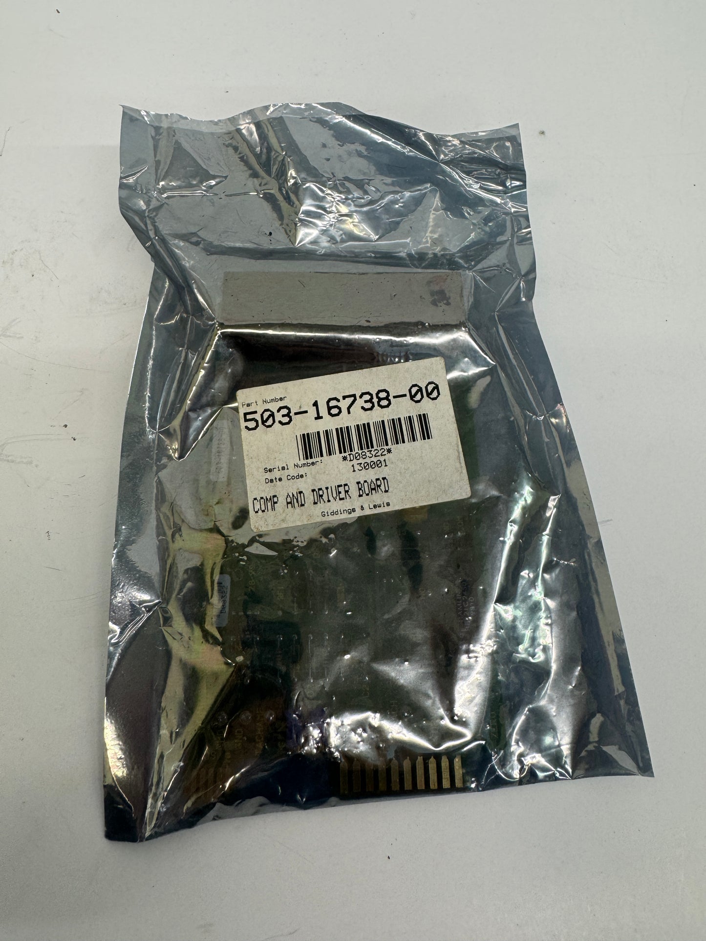 Giddings and Lewis Comp and Driver Board 503-16738-00