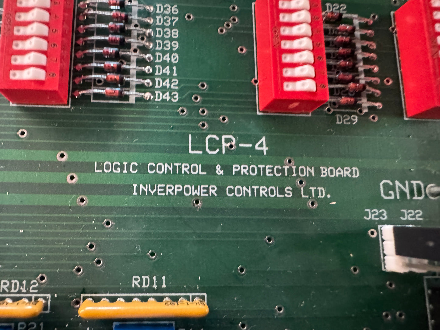 Inverpower Controls Ltd. Logic Control and Protection Board PC00303