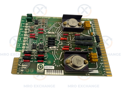 Giddings & Lewis Servo Interface Circuit Board 501-03882-00 / 502-03092-00