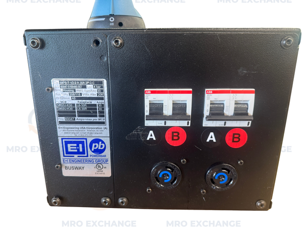 E+I Engineering IMPB-T-V2-2.A.30A.2P-2.C Busway Tap Off Unit 208V / 120V
