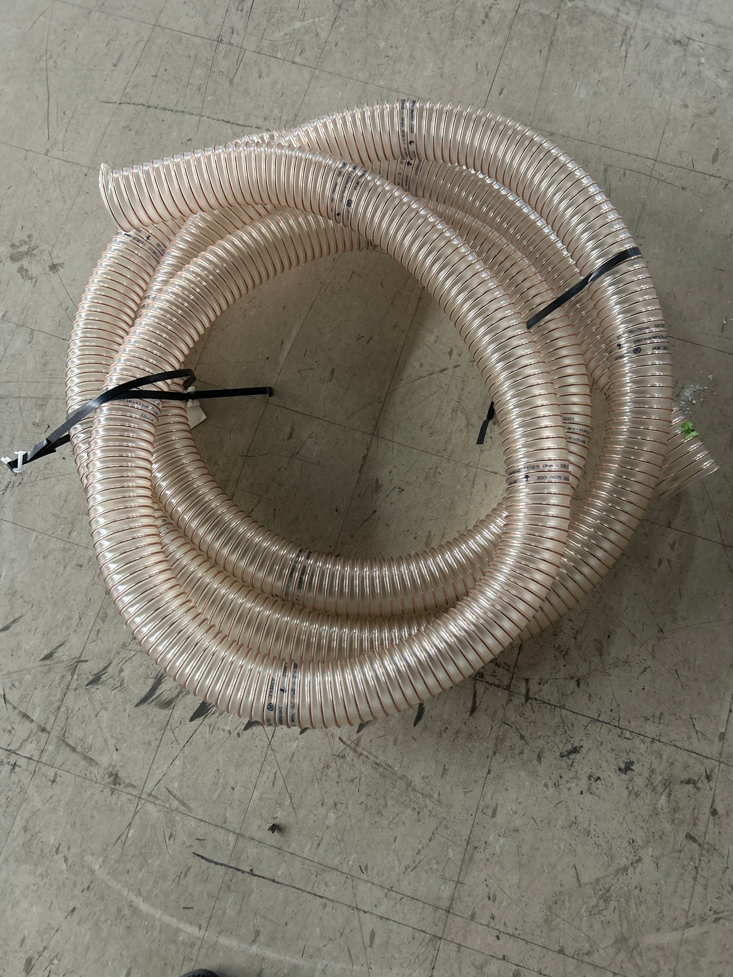 NORRES Polyurethane Suction Hose 350-0075-0000 3 In. ID 27.10 PSI