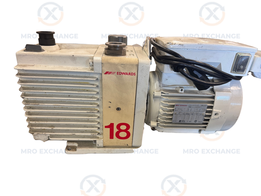 Edwards Rotary Vane Vacuum Pump E1M18 01614