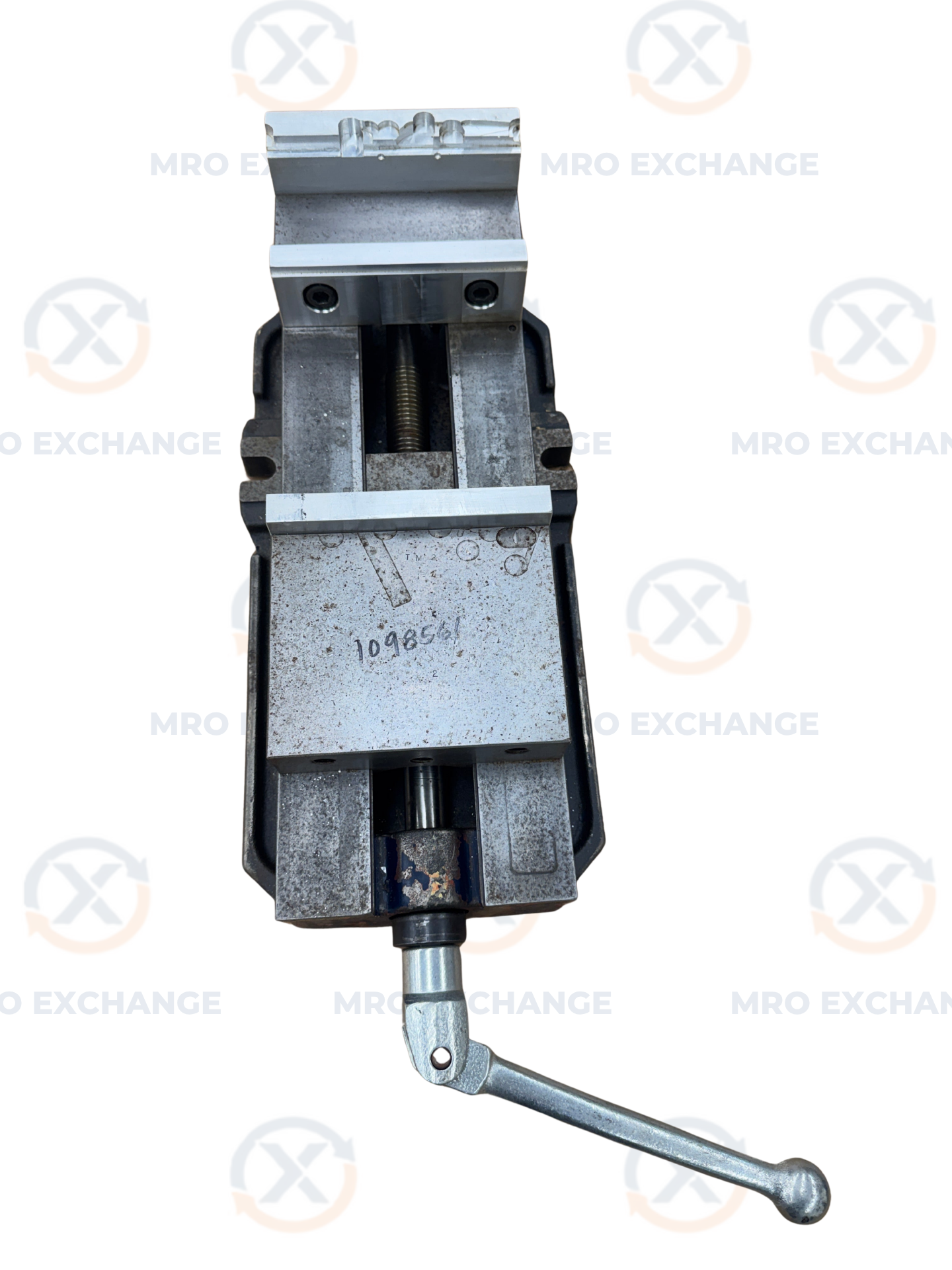 TE-CO Mfg Machine Vise PWS-6900 | 6 In. Jaw Width, 9 In. Jaw Opening m00842
