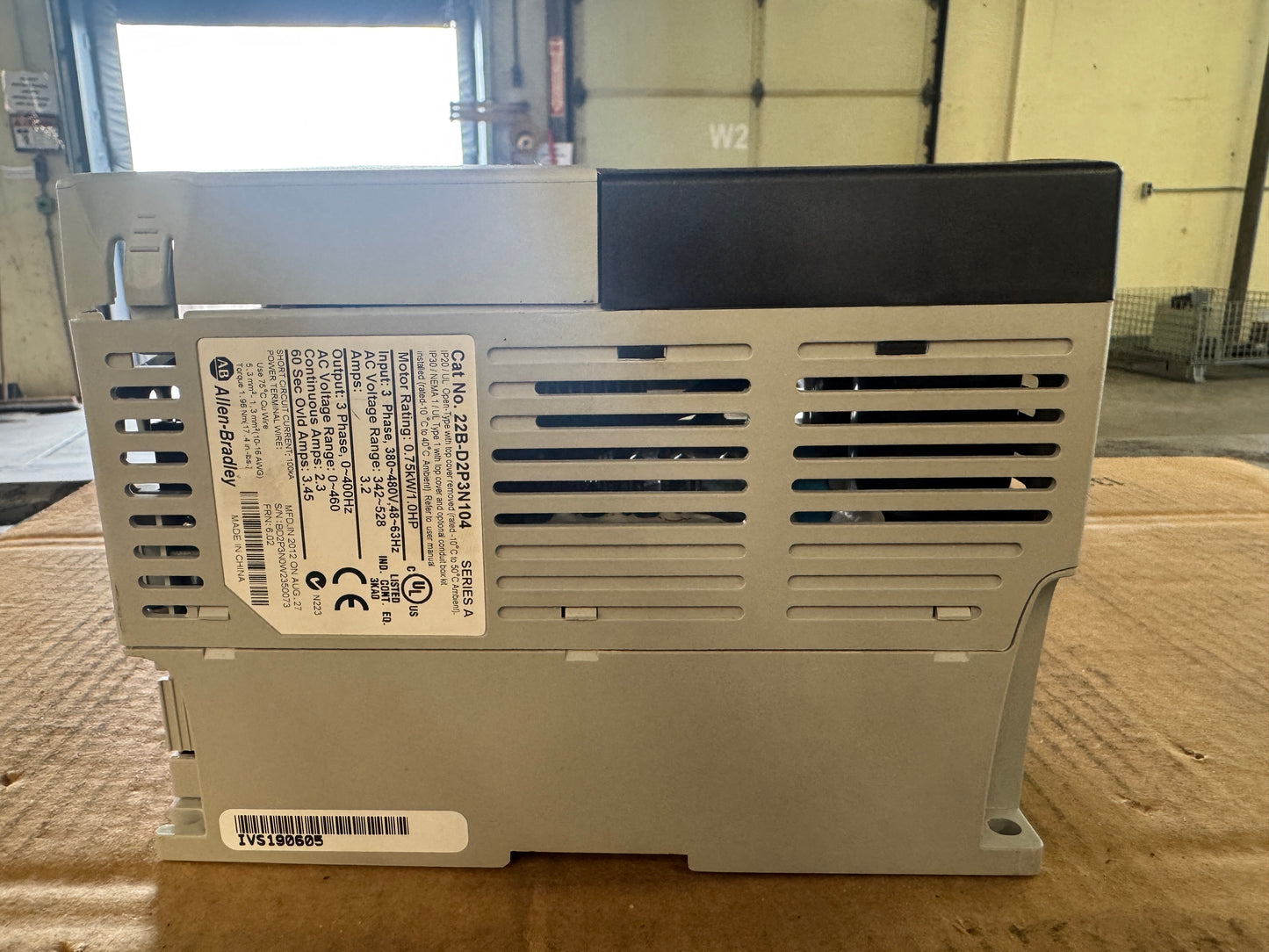 Allen-Bradley 22B-D2P3N104 AC Drive 480V