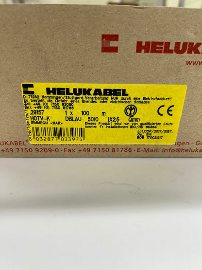 Helukabel Hook-Up Wire 29157 2.5 mm2, 328 Ft