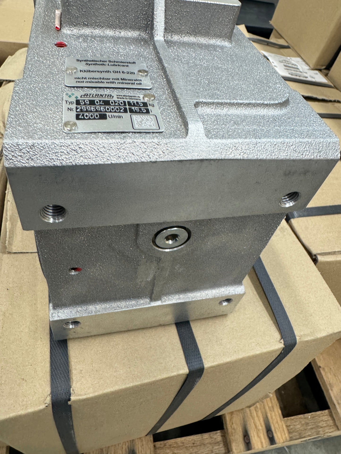 Atlanta Antriebssysteme E-Servo Worm Gear Reducer 59 04 020