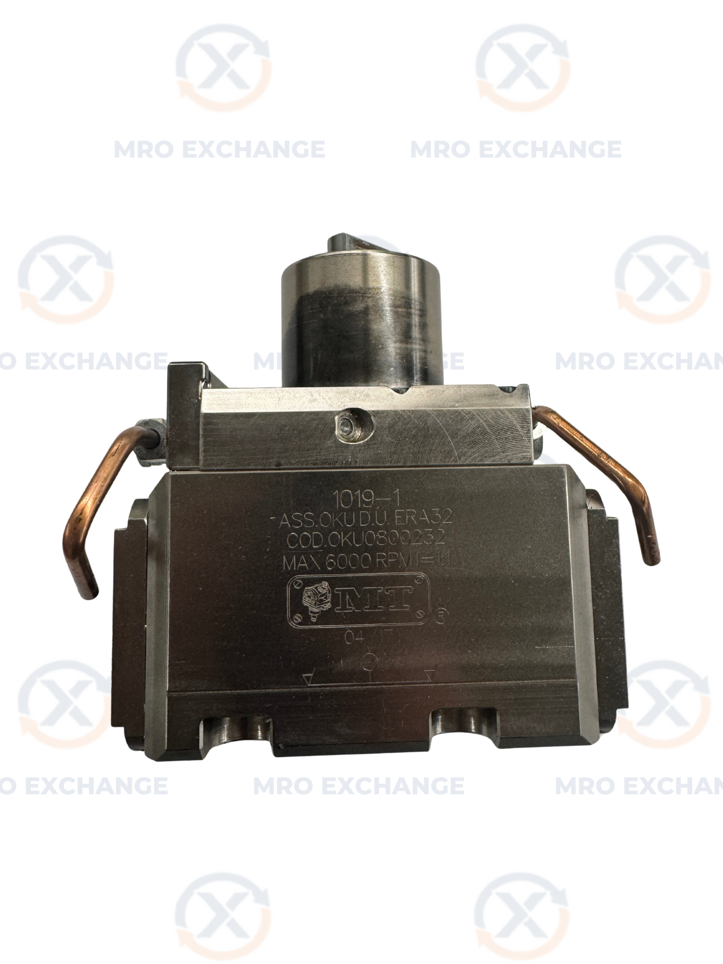 MT Marchetti Live Tool Holder OKU0800232 | ERA32 Twin Output | Orientation: Axial | Coolant Through 1019-1