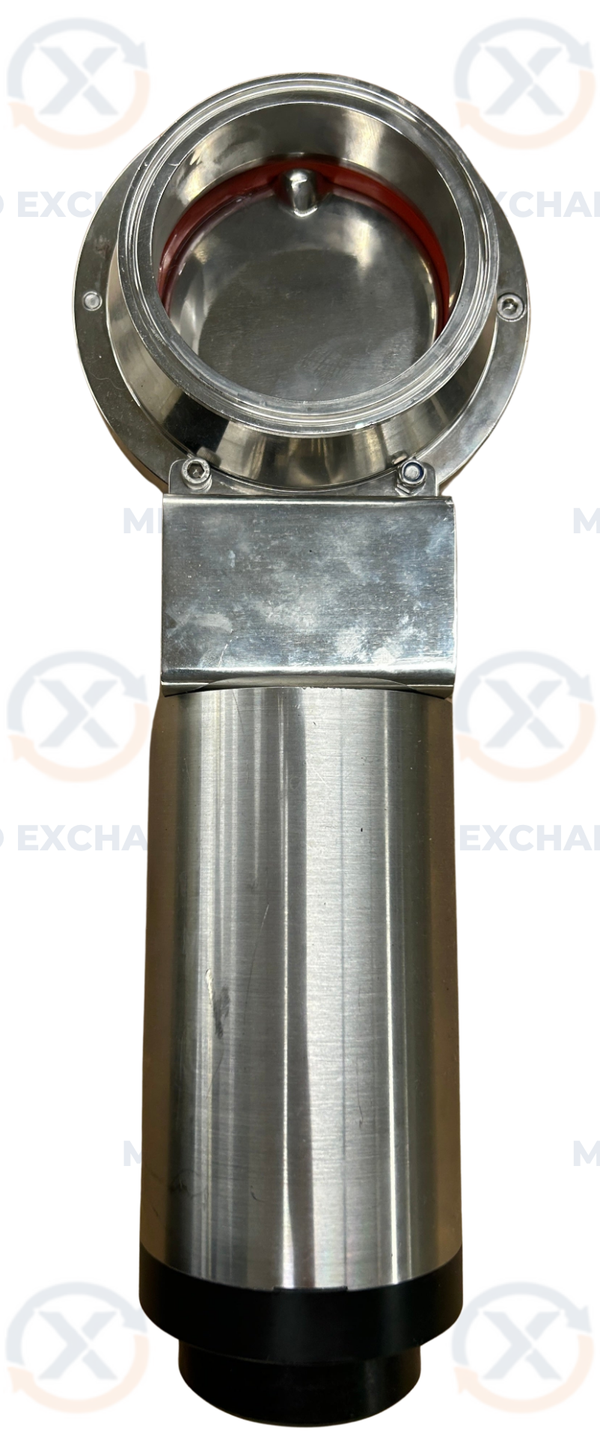 Cipriani Harrison 9C440/44/22 Pneumatic Actuated Sanitary Shut-Off Valve 4 in Tri-Clamp 150 PSI