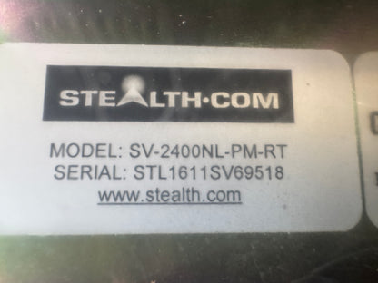 Stealth Computer Corporation SV-2400NL-PM-RT Industrial Panel Mount Touchscreen Monitor 120/230V AC Open Box Unused