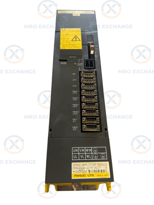 Fanuc A06B-6079-H207 Servo Amplifier Module Untested Surplus