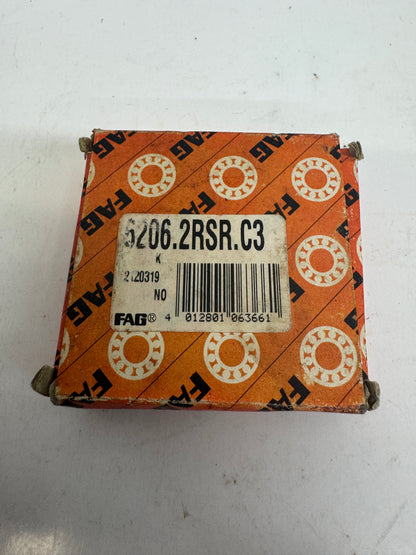 FAG Deep Groove Ball Bearing 6206.2RSR.C3 30 x 62 x 16 mm