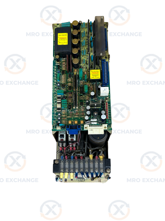 Fanuc (Fujitsu Fanuc Ltd) Velocity Control Unit A06B-6047-H003 200V AC 3 Phase