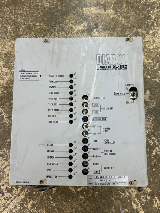 Mitsubishi Electric Spindle Drive Controller DL-SEZ-2-2.2-K-HD80