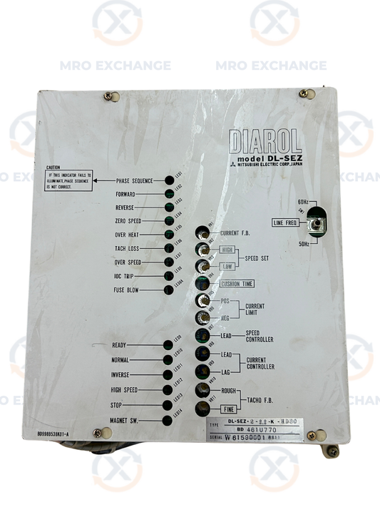 Mitsubishi Electric Spindle Drive Controller DL-SEZ-2-2.2-K-HD80
