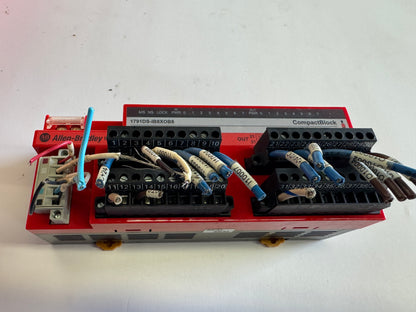 Allen-Bradley DeviceNet Safety CompactBlock I/O Module 1791DS-IB8XOB8 24 VDC