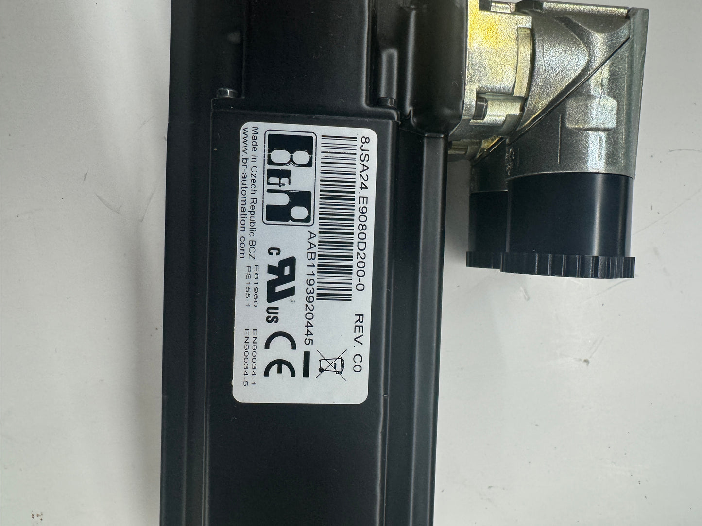 B&R Automation Servo Motor 8JSA24.E9080D200-0 - 1 kW 8000 RPM