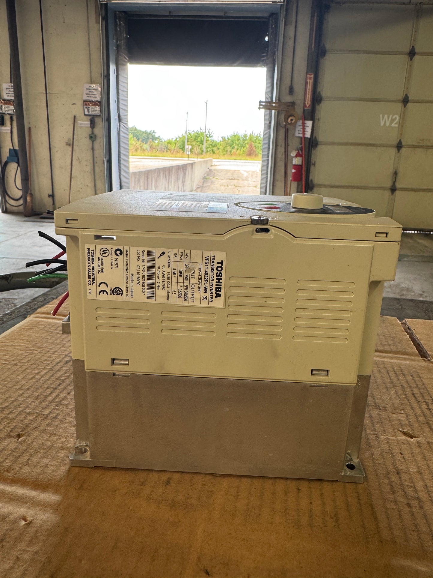 Toshiba VFD VFS11-4022PL-WN - 3 HP Variable RPM